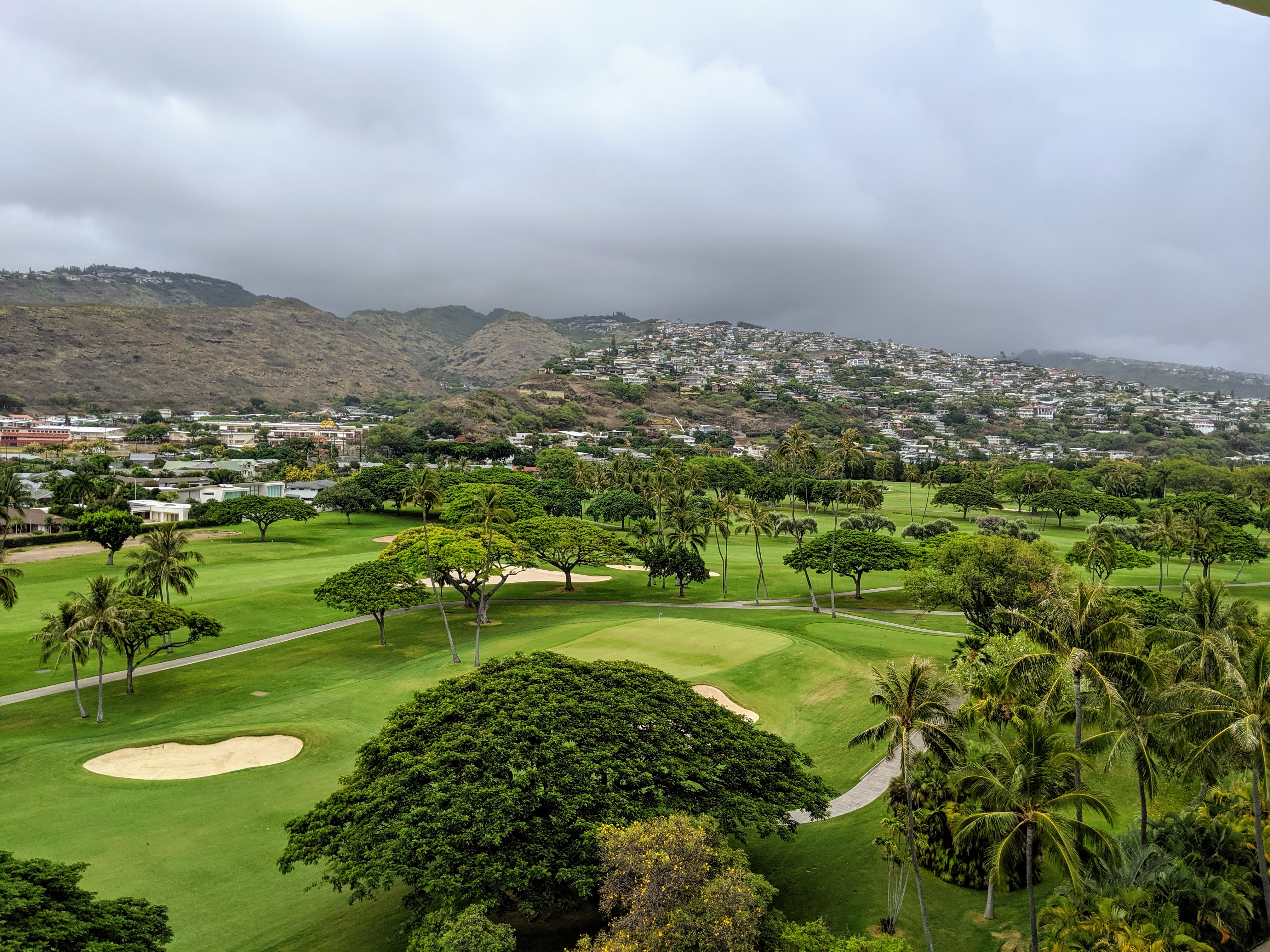 The Kahala Hotel view.